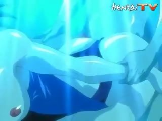 Animasi pornografi seks di bawah air