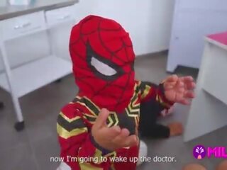 גמד spider-man defeats clinics thief ו - מצוין maryam מבאס שלו cock&period;&period;&period; hero או villain&quest;