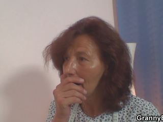 He Bangs Sewing 70 Years Old Granny, Free x rated clip 14